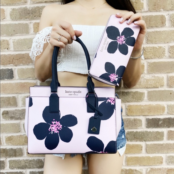 BUNDLE💞Kate Spade Satchel&Matching Large Wallet - Picture 2 of 6